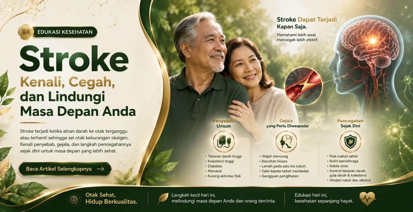 Kenali, Cegah, dan Lindungi dari STROK